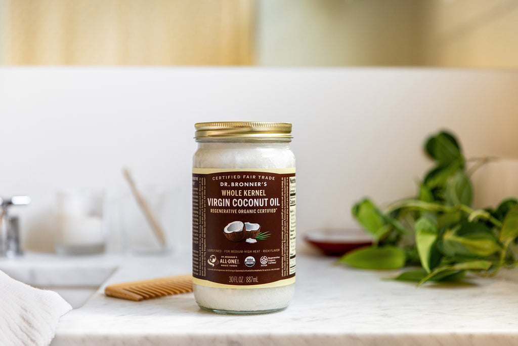 coconut oil - shaving soap