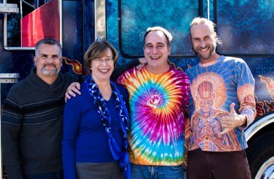 Michael Milam, Trudy Bronner, Michael Bronner, & David Bronner