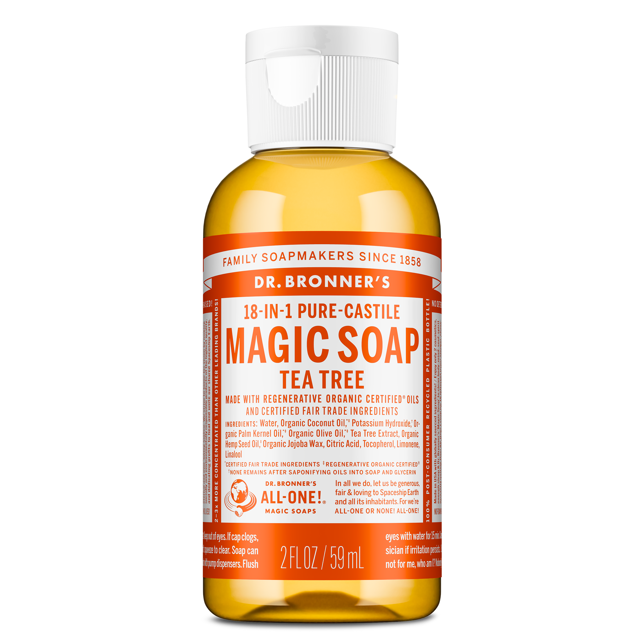 Tea Tree - Pure-Castile Magic Soap