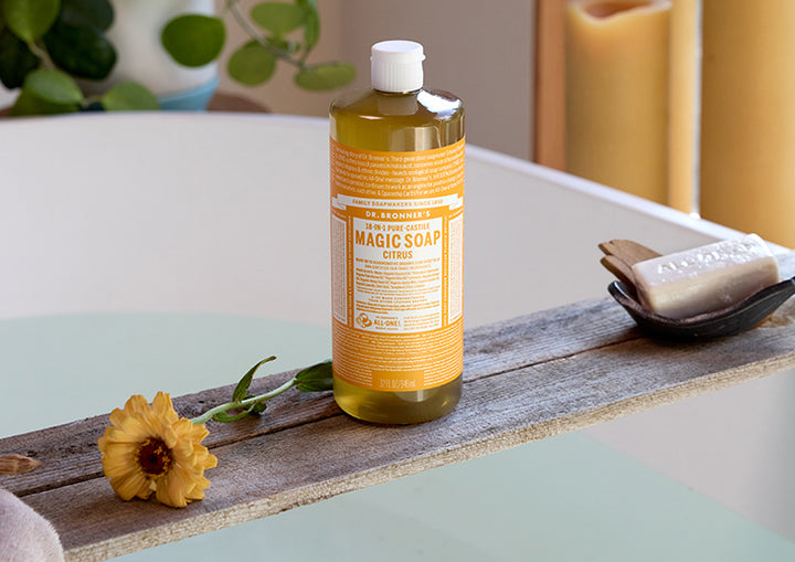 With Organic Orange, Lemon & Lime Oils for a Bright, Fruity Scent