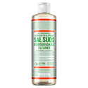 A 16 fl oz bottle of Dr. Bronners Sal Suds Biodegradable Cleaner stands upright. The label highlights Siberian Fir Spruce, concentrated all purpose use, and eco friendly credentials, offering versatile cleaning solutions [16 oz]